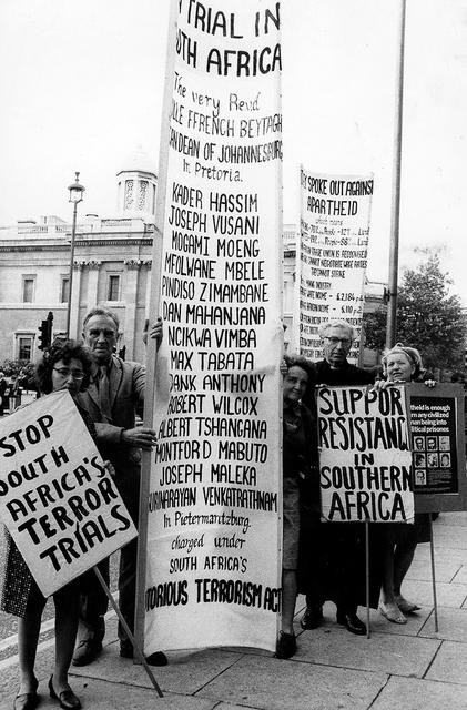 Stop South Africa #39 s Terror Trials Anti Apartheid Movement supporters
