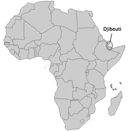 Africa Map Djibouti