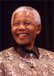 ANC’s Nelson Mandela in a historic political rally