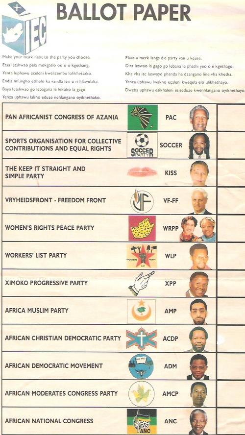 South Africa’s first democratic elections end as counting begins