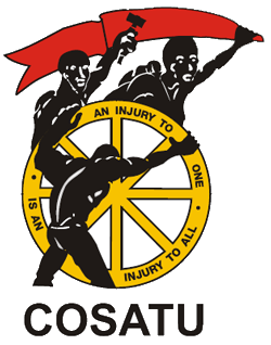 COSATU leads an anti-VAT strike