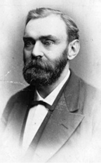 Alfred Nobel, inventor of dynamite after whom the Nobel prize is named, is born