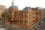 President Paul Kruger lays the foundation stone of the Raadsaal on Pretoria’s Church Square