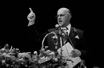 PW Botha gives the “Rubicon” Speech in Durban