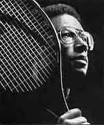 Arthur Robert Ashe Jr, prominent African American tennis player and vocal protester of apartheid, dies