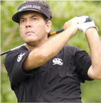 David Frost wins the South African Open golf championship in Stellenbosch