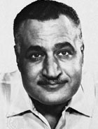 Gamal Abdel Nasser is formally nominated to become the first president of the new United Arab Republic