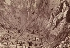 Work is stopped at the Kimberley mine