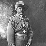 German Lieutenant-General Lothar von Trotha lands in Swakopmund, South West Africa