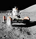 The last Apollo Moon mission returns to Earth