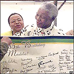 Nelson Mandela celebrates 88 th birthday