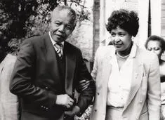 Nelson and Winnie Mandela travel to Canada.