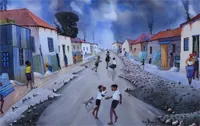 David Phaswane Mogano, SA artist, is born in Pietersburg , Northern Transvaal