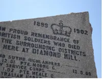 The battle of Donkerhoek (Diamond Hill) marks the continuation of the South African War