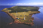 The Flag of the Union of South Africa is hoisted on Prince Edward Island