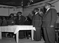 ANC members, Walter Sisulu and Duma Nokwe go overseas under false names