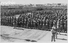 The SA 6th Division enters Florence in World War II