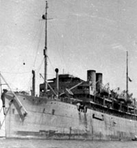 German torpedoes sink the SS Mendoza close to Durban