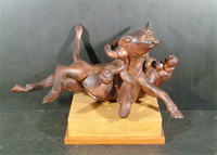 Vuminkosi Zulu, S.A. sculptor is born in Mapumulo, Natal