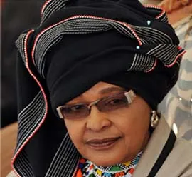Winnie Mandela is elected ANCWL president