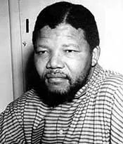 The first legal photograph of Nelson Mandela released.