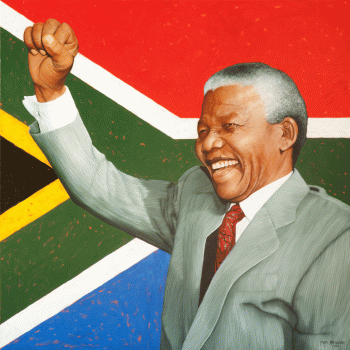 Nelson Mandela is born
