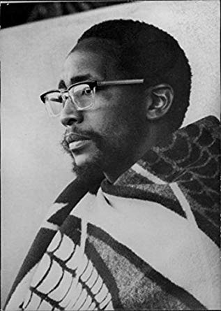 Black and white photo of Moshoeshoe II of Lesotho