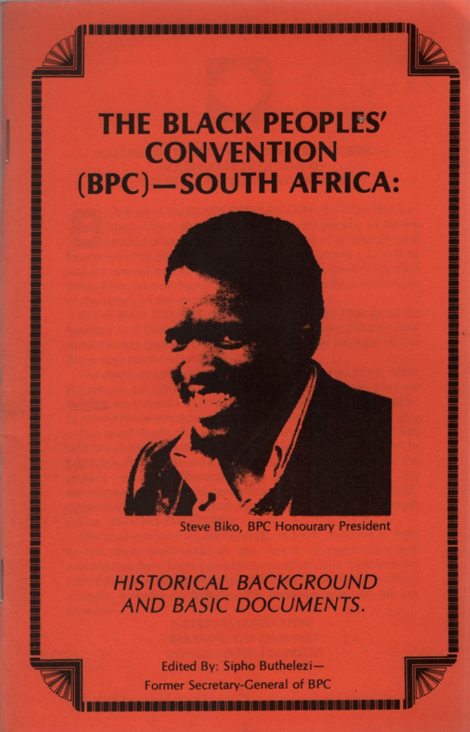 The Black People’s Convention (BPC) holds its first National Congress
