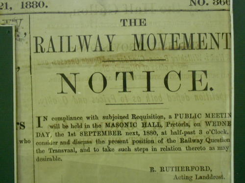 Building of Delagoa Bay railway line is completed