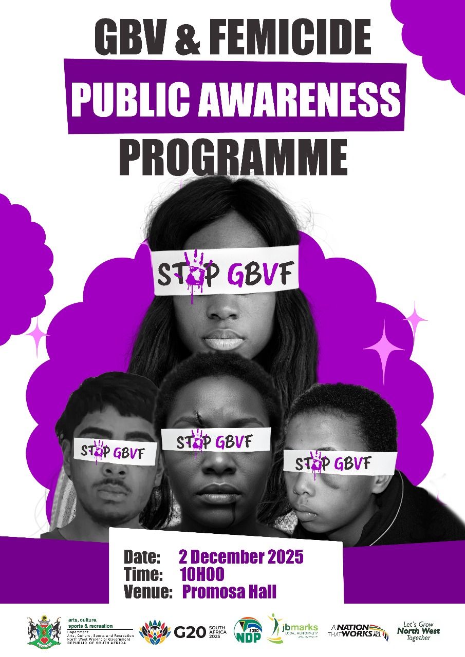 GBV and Femicide Public Awareness Programme at Promosa Community Hall in Potchefstroom