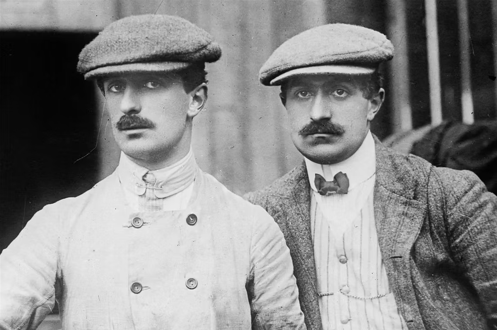 Gabriel Voisin and his brother Charles Source:  www.flightlineweekly.com