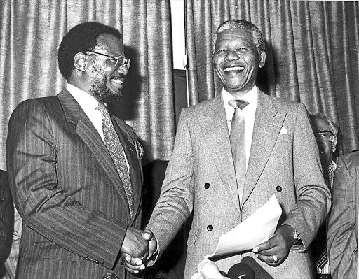 Mangosuthu and Mandela
