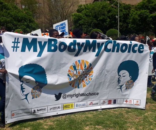 <p>My Body My Choice banner advocating for abortion rights<a href='https://genderlinks.org.za/what-we-do/sadc-gender-protocol/advocacy/voicechoice/safe-abortion/safe-abortion-campaign/' target='_blank'> Source: Gender Links </a></p>