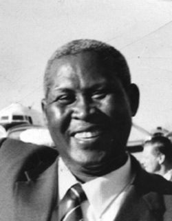 ANC President Albert Luthuli banned