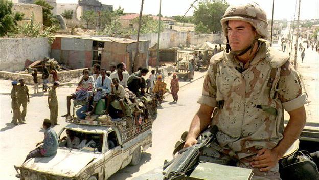 American troops withdraw from Somalia