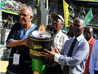 The ANC celebrates its centenary anniversary in Bloemfontein