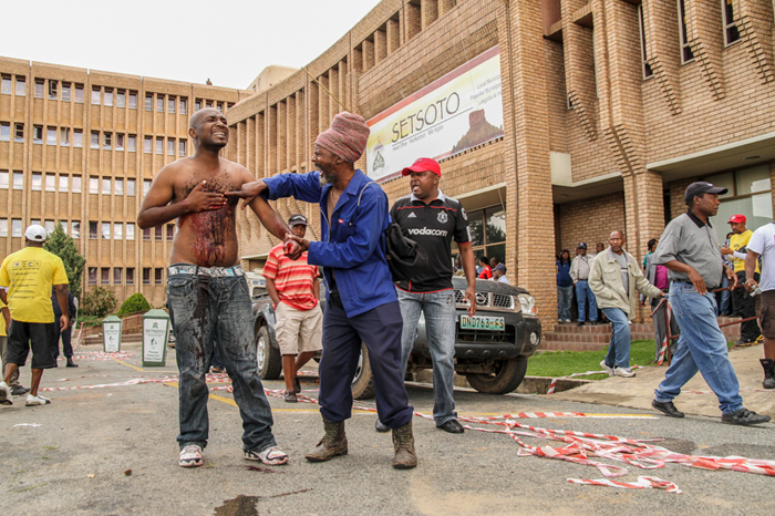 The death of Andries Tatane