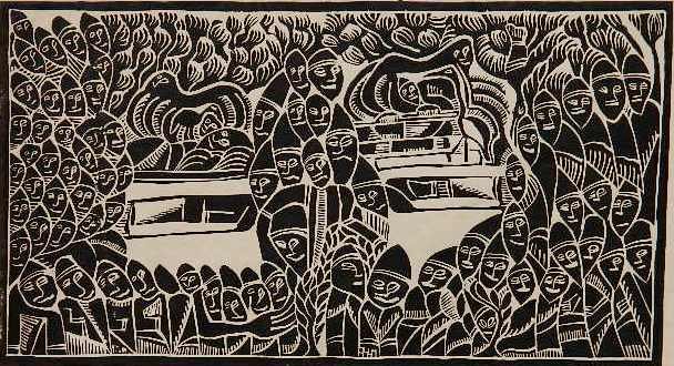 Bhekisani Manyoni, artist, is born in Greytown