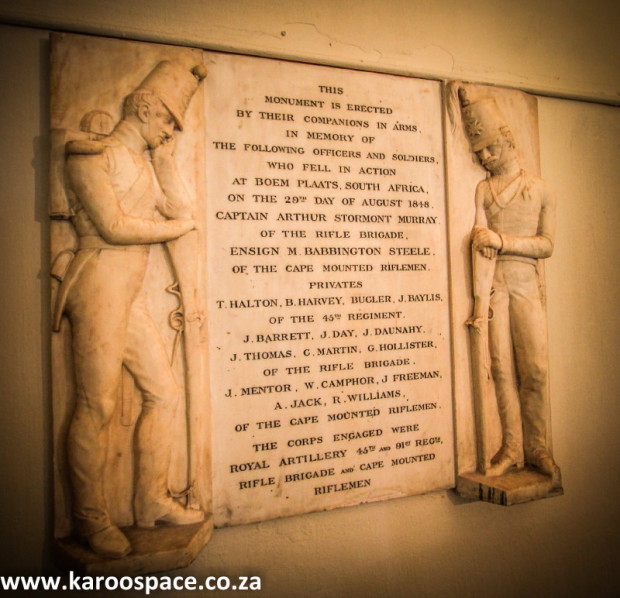 Voortrekkers are defeated during the Battle of Boomplaats