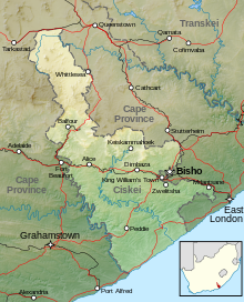 The Ciskei homeland is established