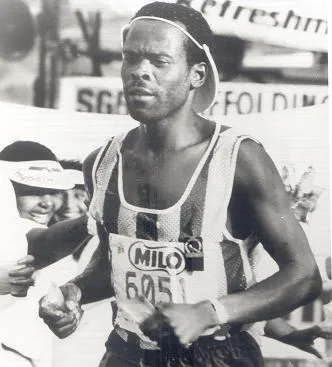 Samuel Tshabalala becomes the first black athlete to win the Pietermaritzburg-Durban Comrades Marathon