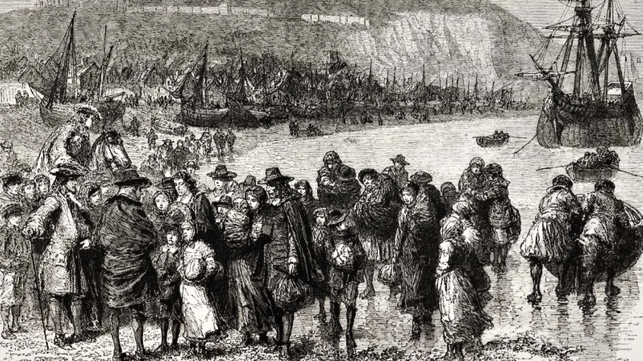 The Dutch East India Company decides to send French Huguenot refugees to the Cape