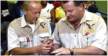 The first Gay Marriage in South Africa