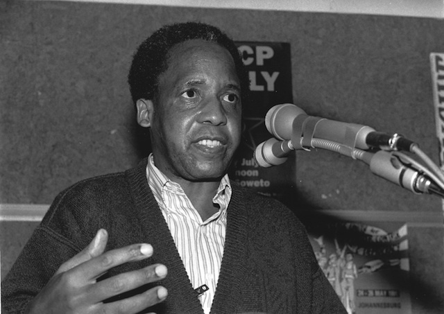 Chris Hani succeeds Joe Slovo as Chief of MK