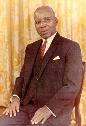 Malawian President Hastings Banda visits SA