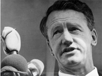 Rhodesian Prime Minister, Ian Douglas Smith, declares a state of emergency