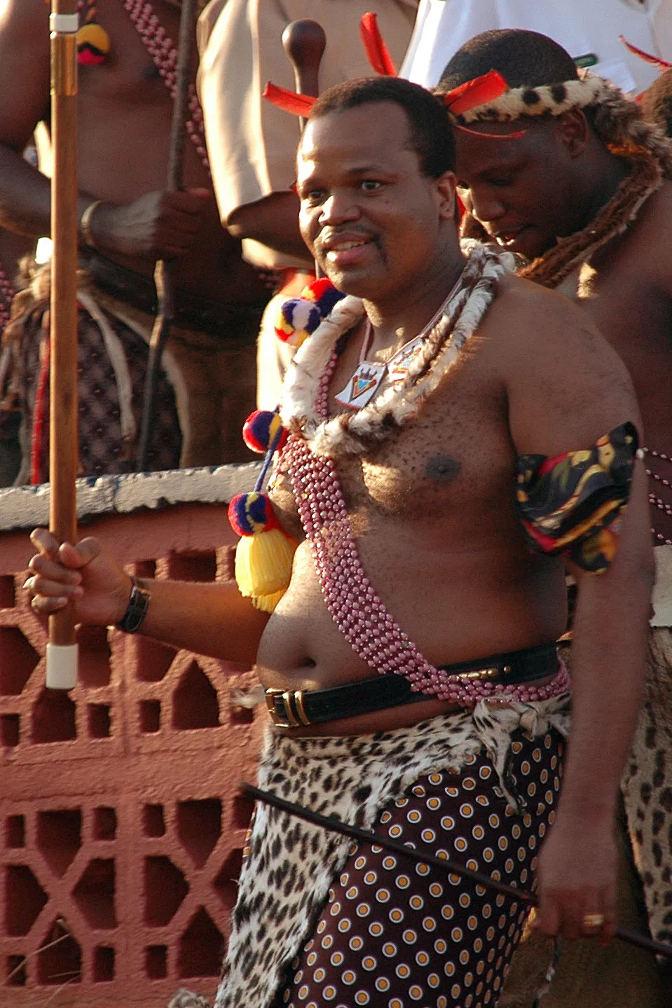 Mswati III becomes King of Swaziland