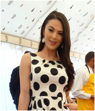 Lalla Hirayama, the Japanese-born South African television personality is born