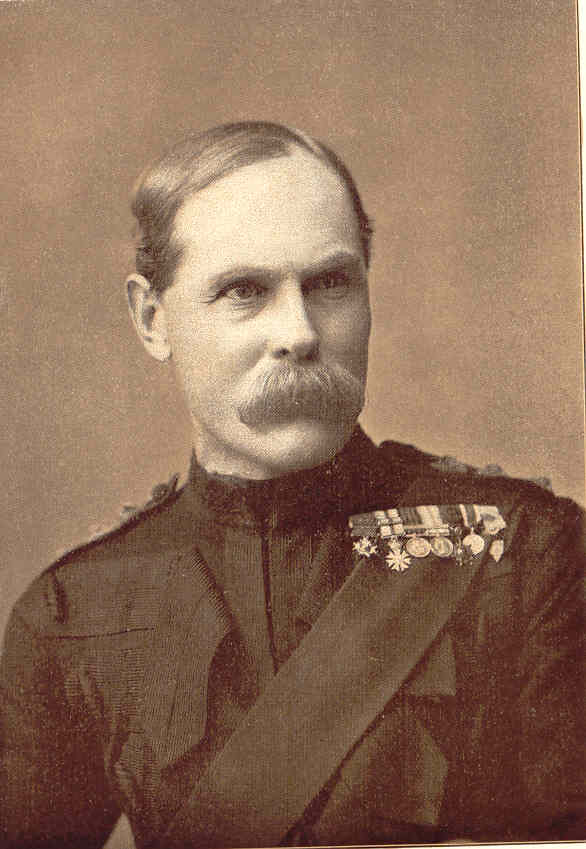 Anglo-Boer War 2: Lord Methuen, British general, destroys the village of Schweizer-Reneke