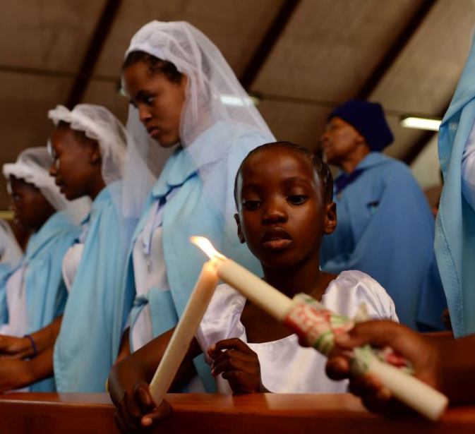 South Africans commemorated Nelson Mandela with a day of prayer